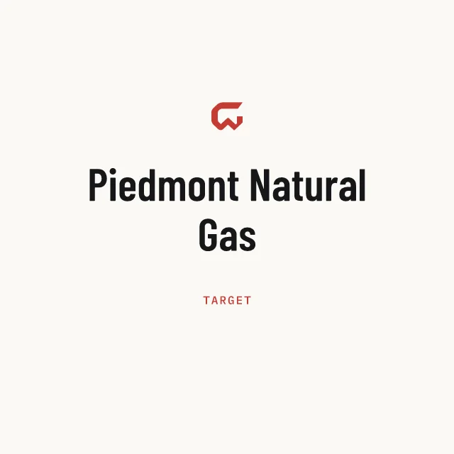 Target: Piedmont Natural Gas