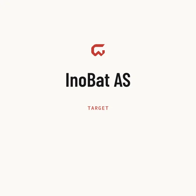 Target: InoBat AS