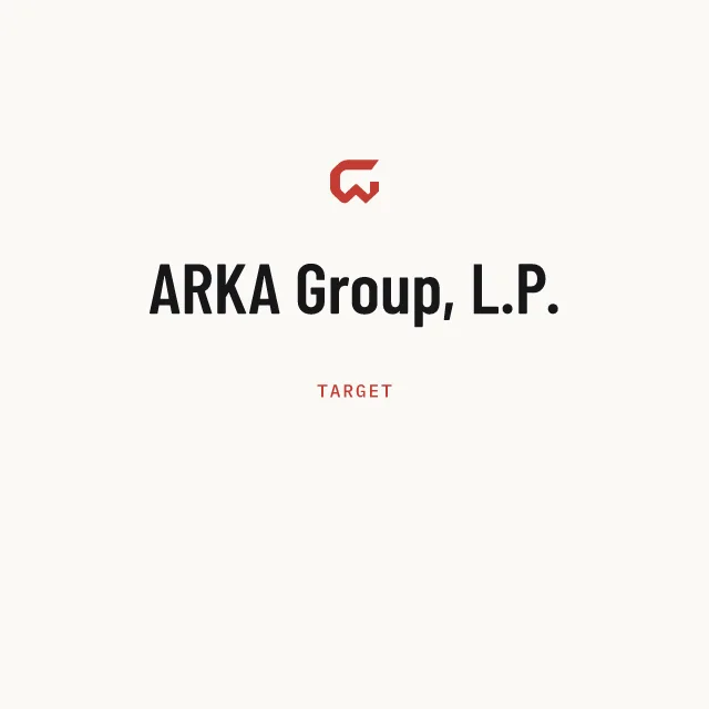 Target: ARKA Group, L.P.