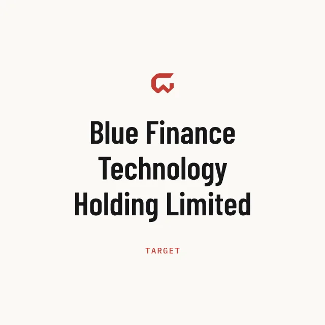 Target: Blue Finance Technology Holding Limited