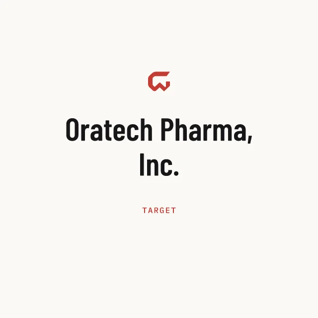 Target: Oratech Pharma, Inc.