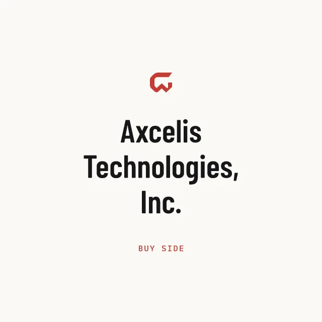 Buy side: Axcelis Technologies, Inc.