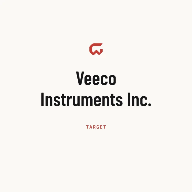 Target: Veeco Instruments Inc.