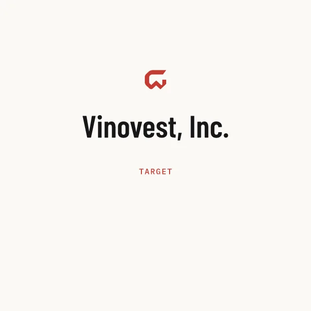 Target: Vinovest, Inc.