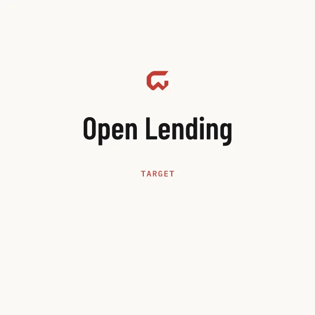 Target: Open Lending