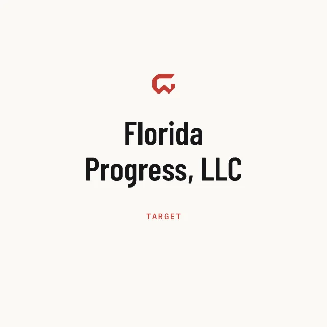 Target: Florida Progress, LLC