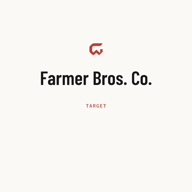 Target: Farmer Bros. Co.