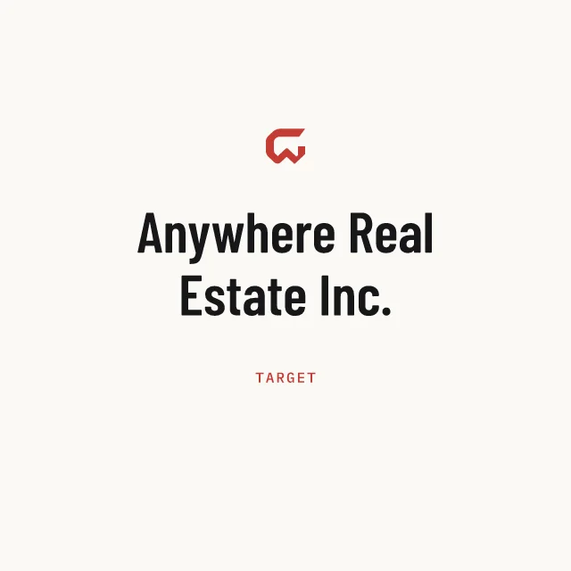 Target: Anywhere Real Estate Inc.