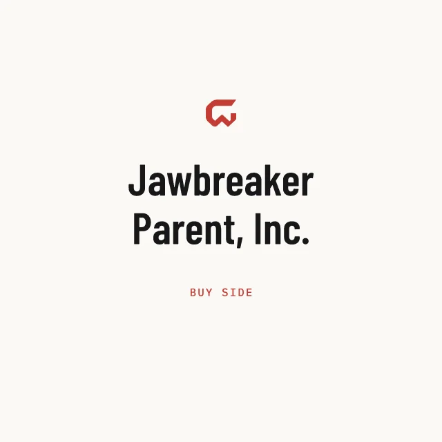 Buy side: Jawbreaker Parent, Inc.