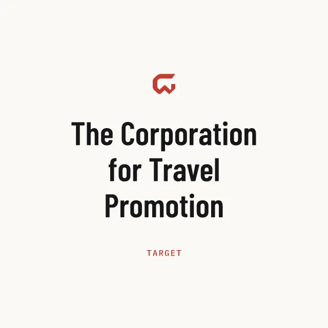 Target: The Corporation for Travel Promotion