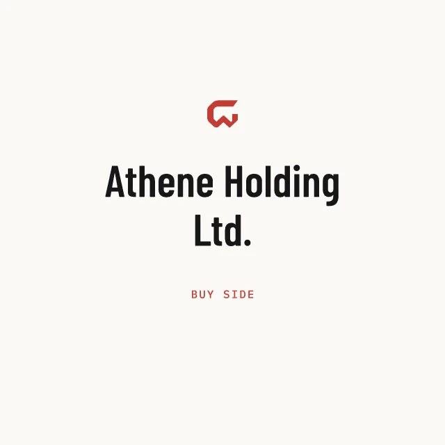 Buy side: Athene Holding Ltd.