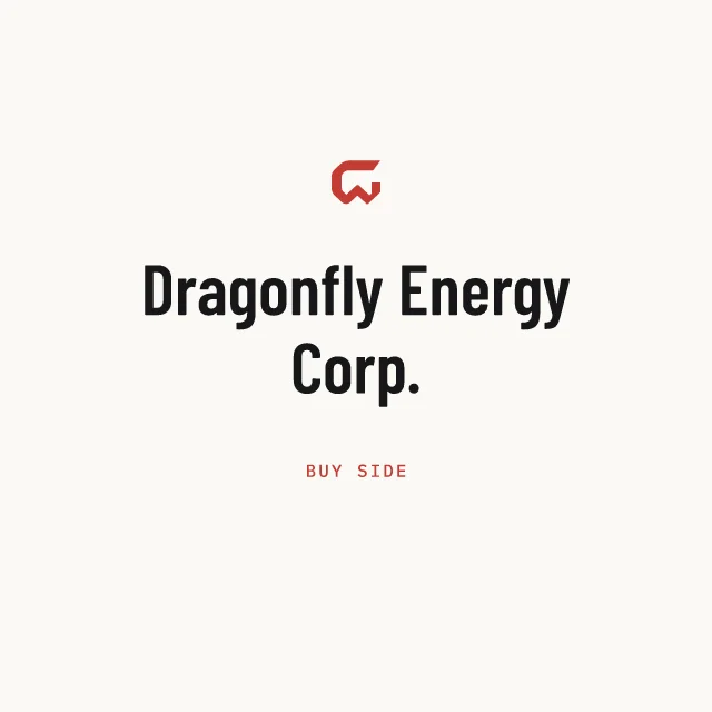 Buy side: Dragonfly Energy Corp.
