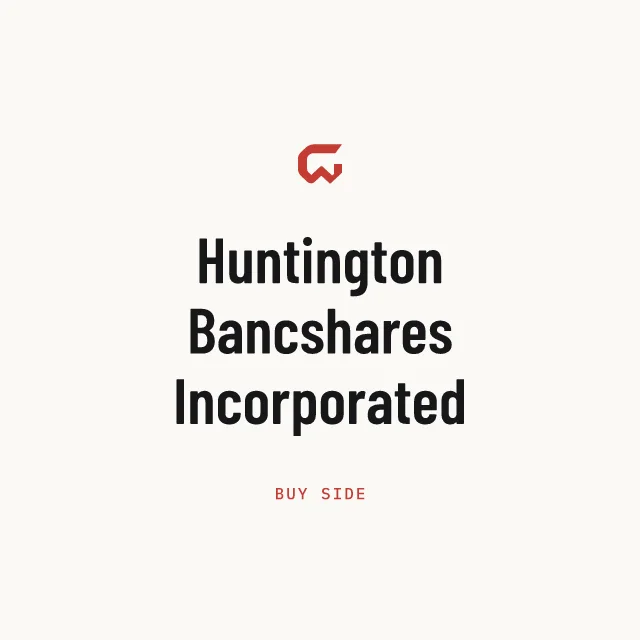 Buy side: Huntington Bancshares Incorporated