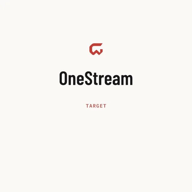 Target: OneStream