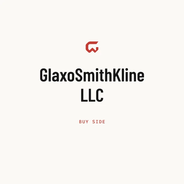 Buy side: GlaxoSmithKline LLC