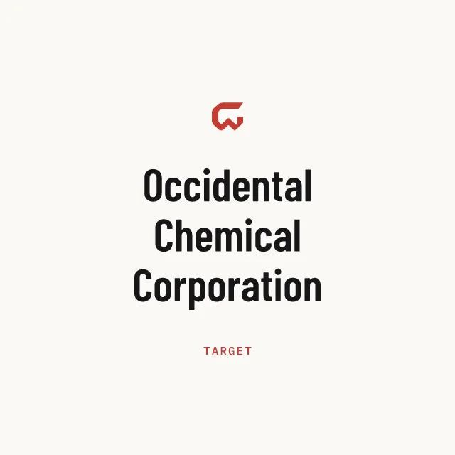 Target: Occidental Chemical Corporation