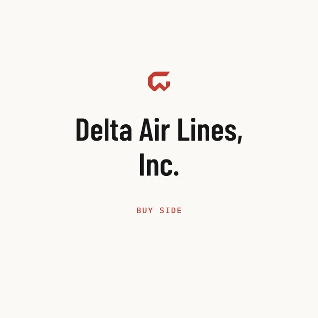 Buy side: Delta Air Lines, Inc.