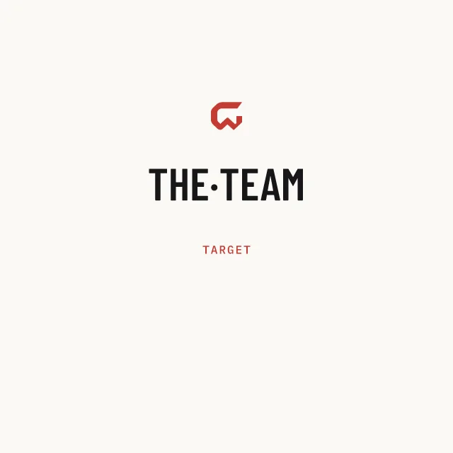 Target: THE·TEAM