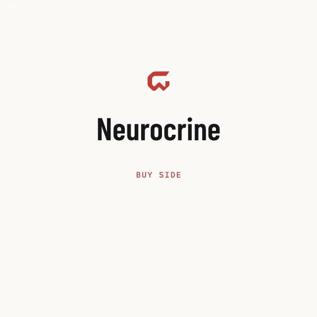 Buy side: Neurocrine