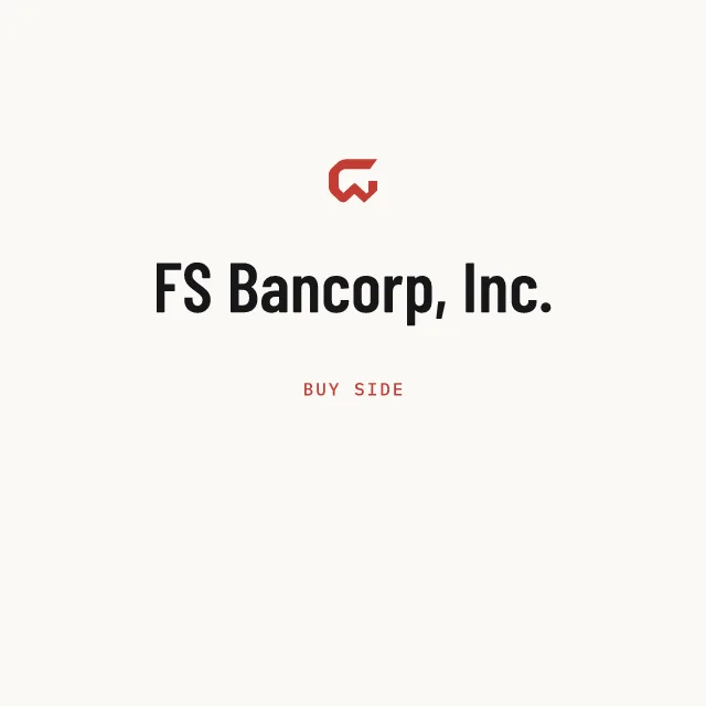 Buy side: FS Bancorp, Inc.