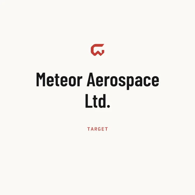 Target: Meteor Aerospace Ltd.