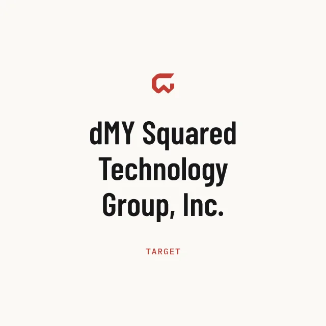 Target: dMY Squared Technology Group, Inc.