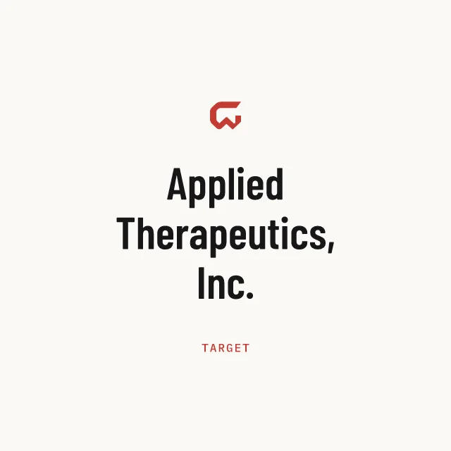 Target: Applied Therapeutics, Inc.