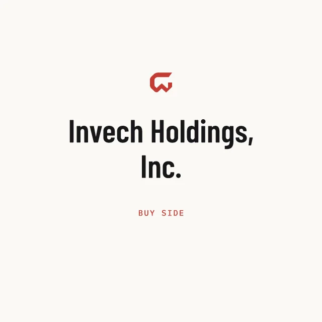 Buy side: Invech Holdings, Inc.