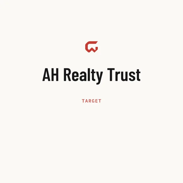 Target: AH Realty Trust
