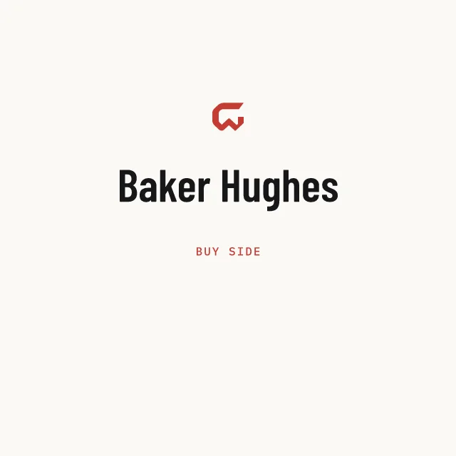 Buy side: Baker Hughes