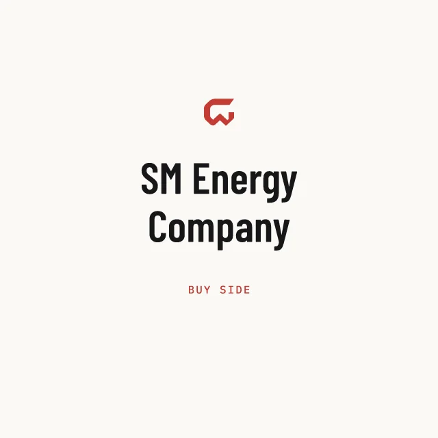 Buy side: SM Energy Company