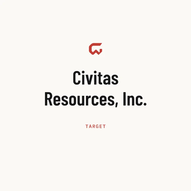Target: Civitas Resources, Inc.