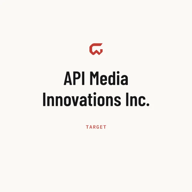 Target: API Media Innovations Inc.