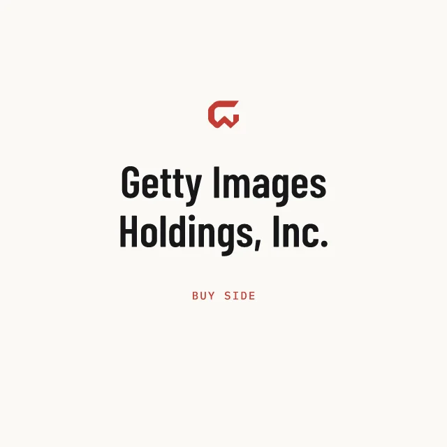 Buy side: Getty Images Holdings, Inc.