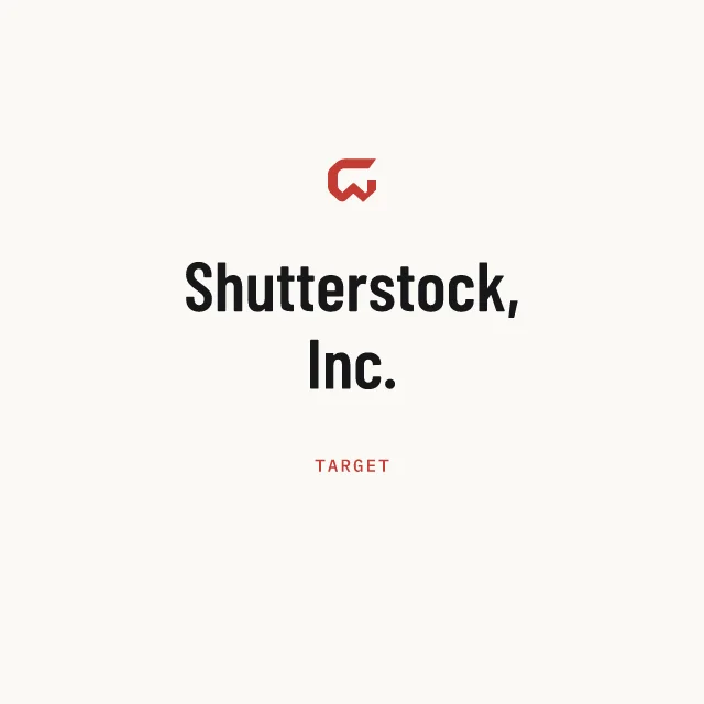 Target: Shutterstock, Inc.