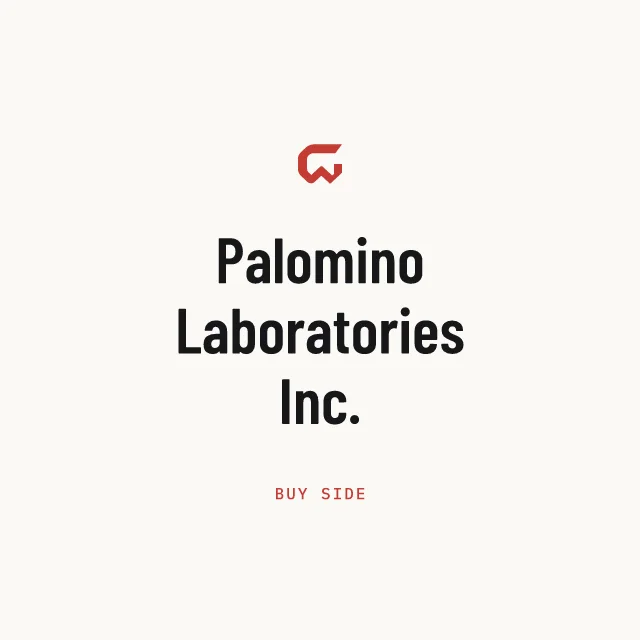 Buy side: Palomino Laboratories Inc.
