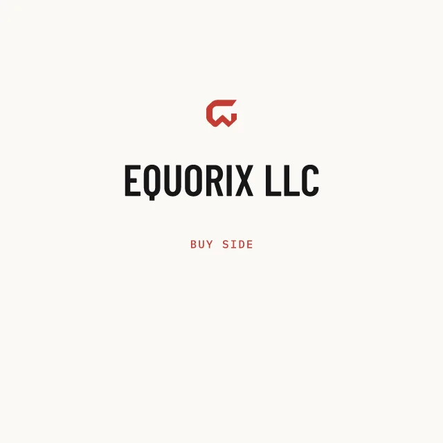 Buy side: EQUORIX LLC