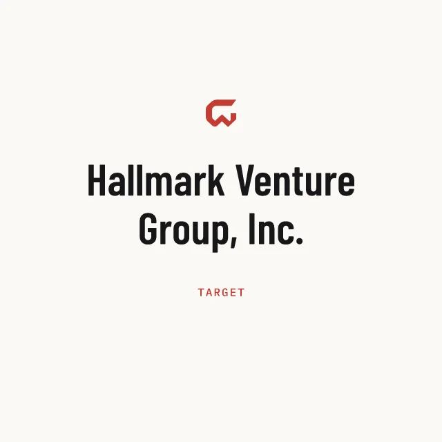 Target: Hallmark Venture Group, Inc.