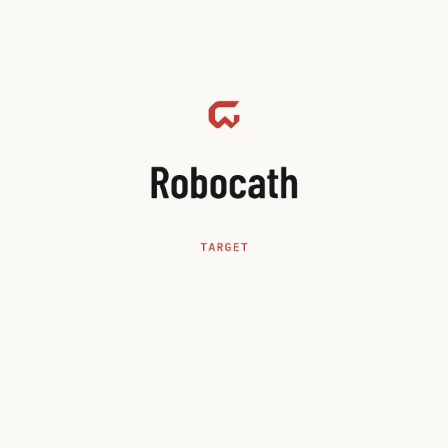 Target: Robocath