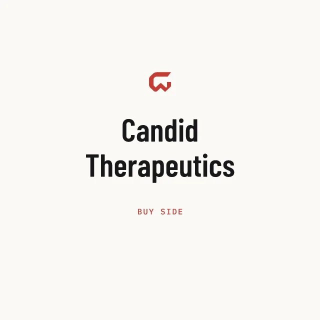 Buy side: Candid Therapeutics