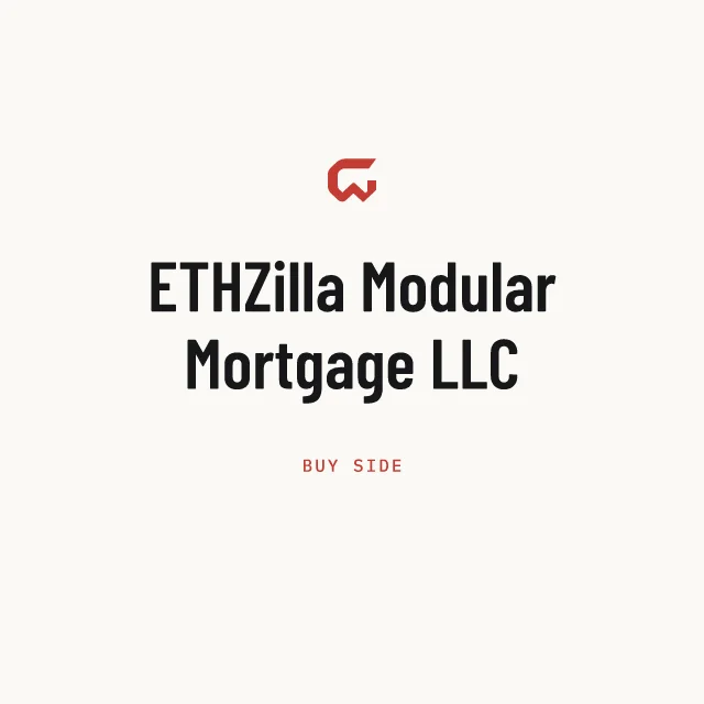 Buy side: ETHZilla Modular Mortgage LLC