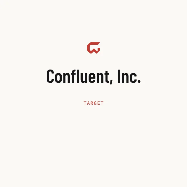 Target: Confluent, Inc.