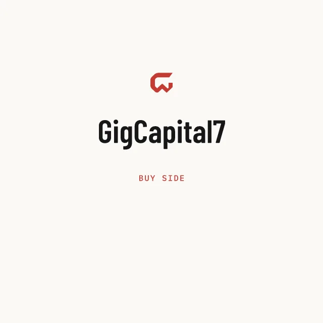 Buy side: GigCapital7