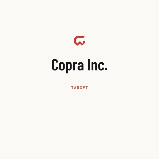 Target: Copra Inc.