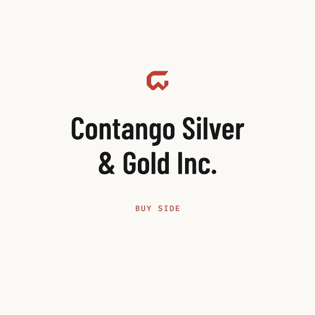 Buy side: Contango Silver & Gold Inc.
