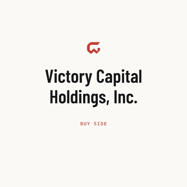 Buy side: Victory Capital Holdings, Inc.