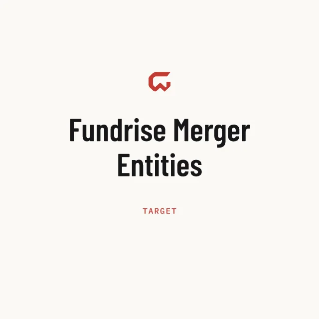 Target: Fundrise Merger Entities