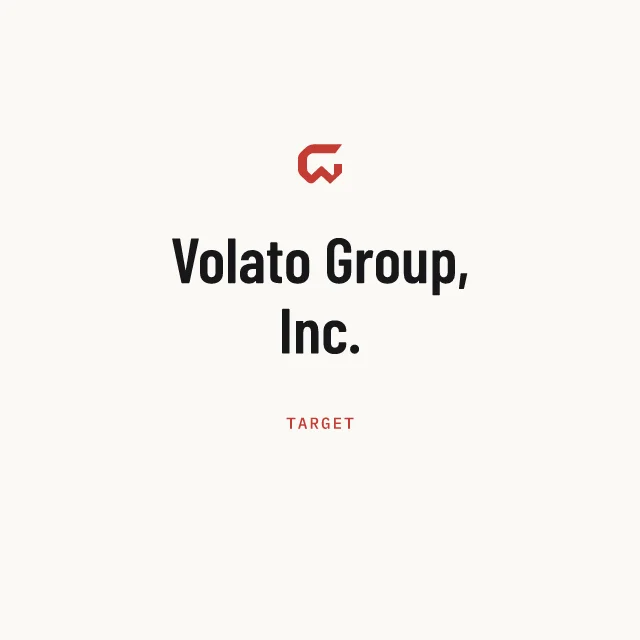 Target: Volato Group, Inc.