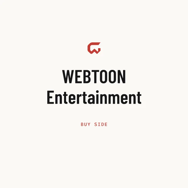 Buy side: WEBTOON Entertainment