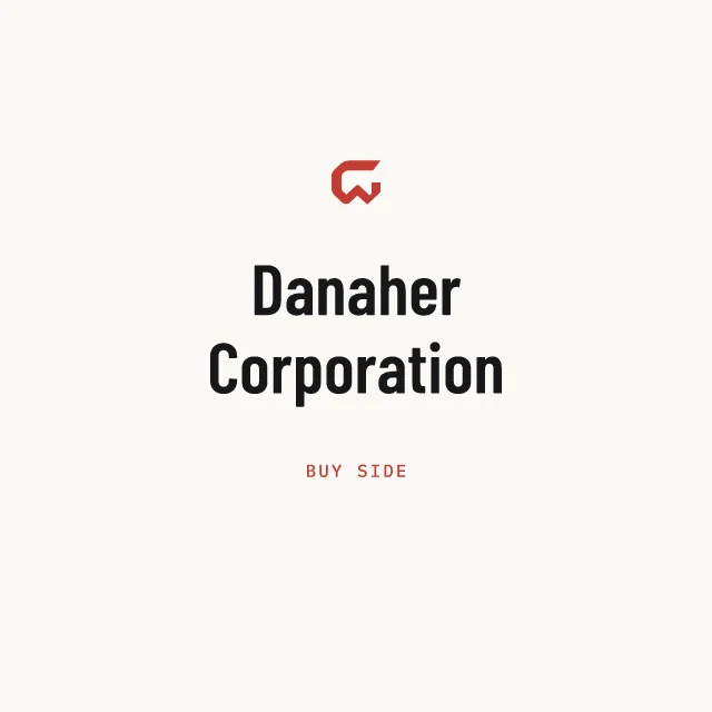 Buy side: Danaher Corporation